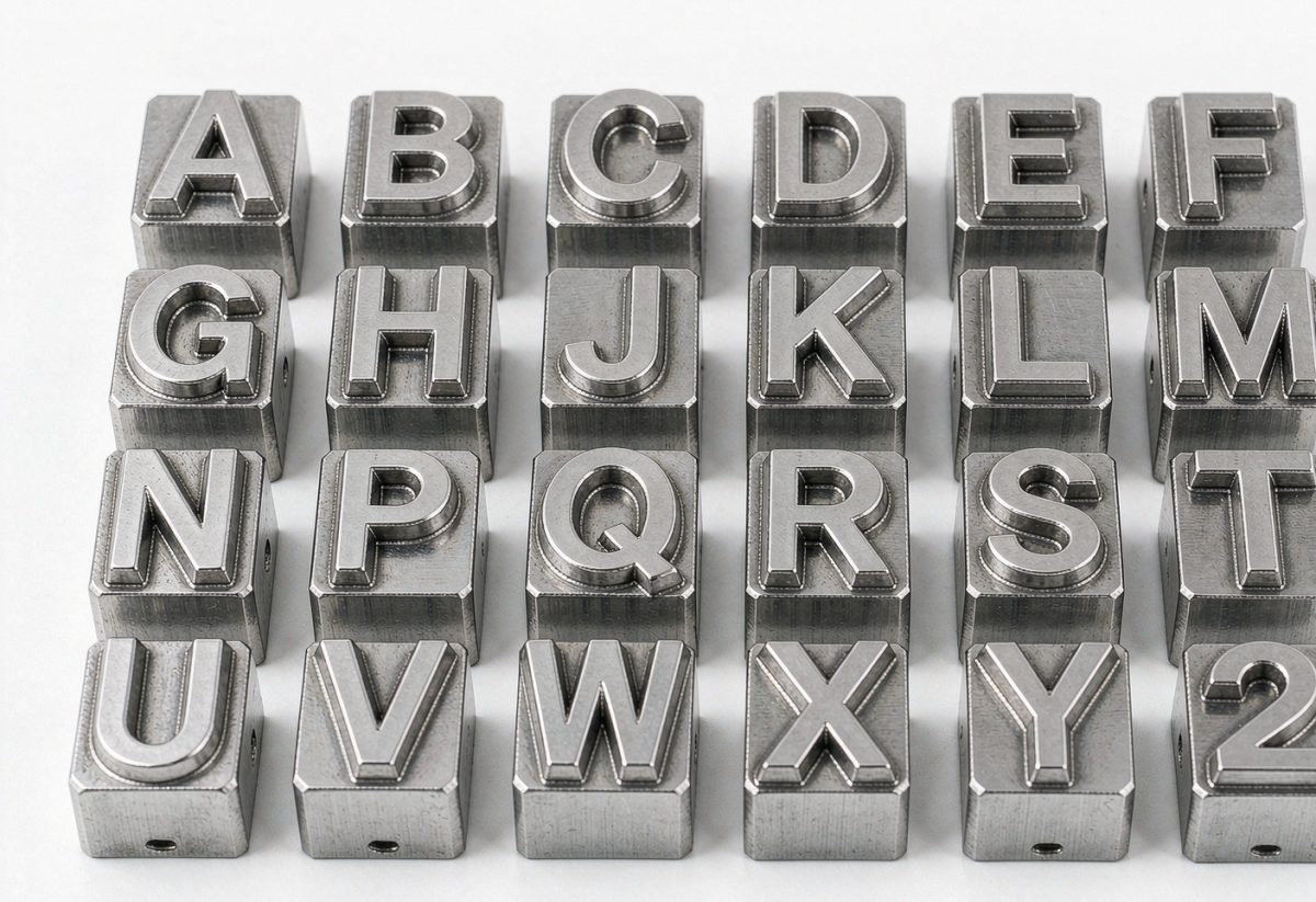 ST-Series Steel Letter Dies